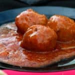 albondigas de pollo en salsa