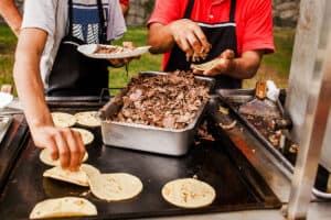 tortillas para tacos al pastor