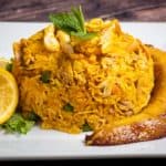 Arroz con pollo colombiano