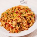 Arroz con pollo de El Salvador