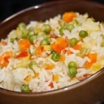 arroz con verduras