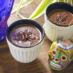 Atole de chocolate con especias