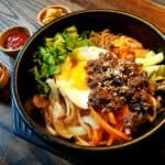 receta coreana bibimbap