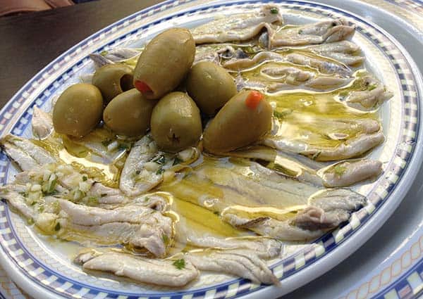 boquerones a la vinagreta