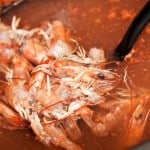 caldo de camarones