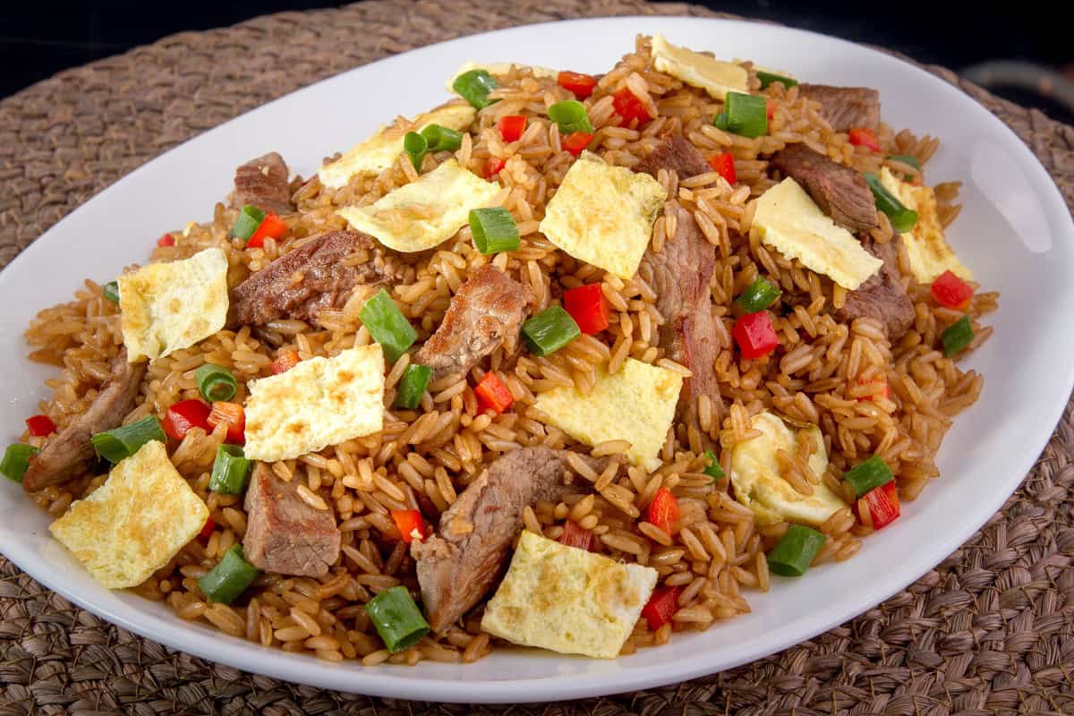 arroz chaufa de carne