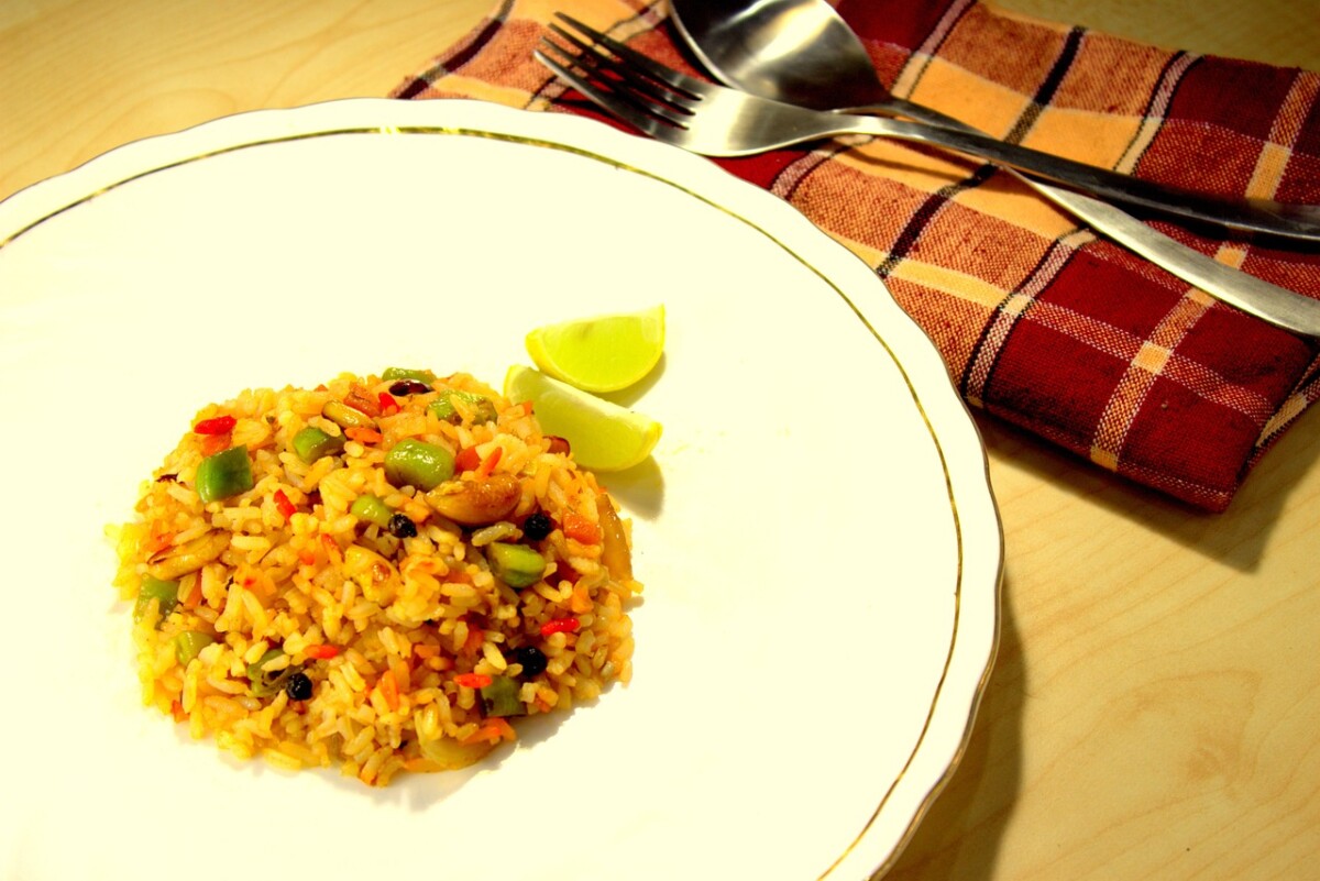 Arroz frito salvadoreño