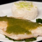 pescado en salsa verde