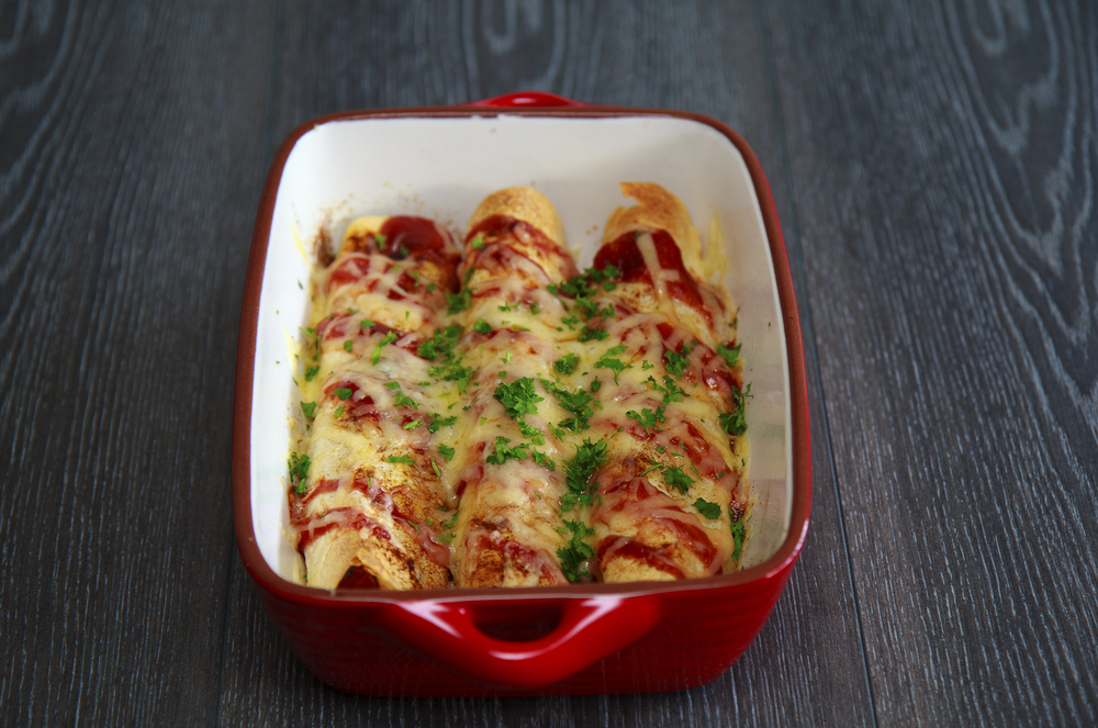 enchiladas de chorizo