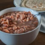 Deliciosos frijoles de la olla