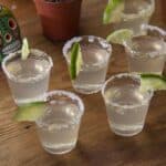 Jelly shot de margarita