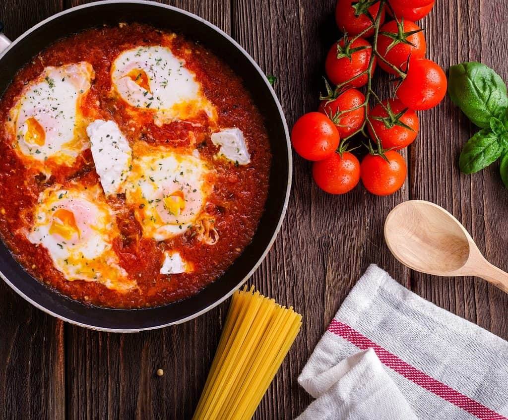 Huevos rancheros por Pixabay