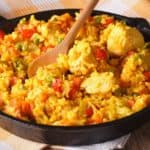 paella de pollo