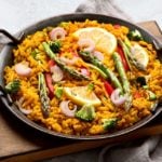 Paella vegana