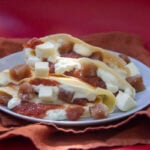 crepas con dulce de guayaba