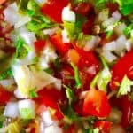 receta de pico de gallo casero