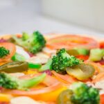 pizza de vegetales