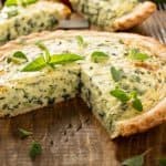 quiche de espinacas