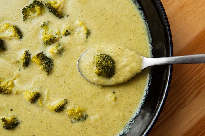 receta de crema de brocoli