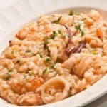 receta de risotto de mariscos