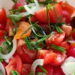 receta ensalada de tomate