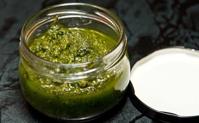 receta salsa pesto italiana