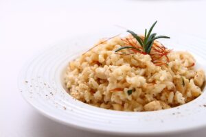 Risotto de pollo