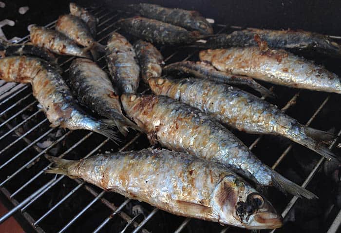 sardinas a la brasa