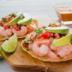 tostadas de camarón