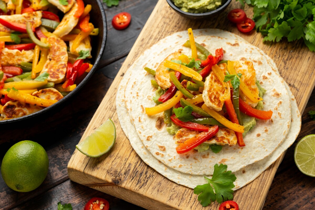 fajitas de vegetales