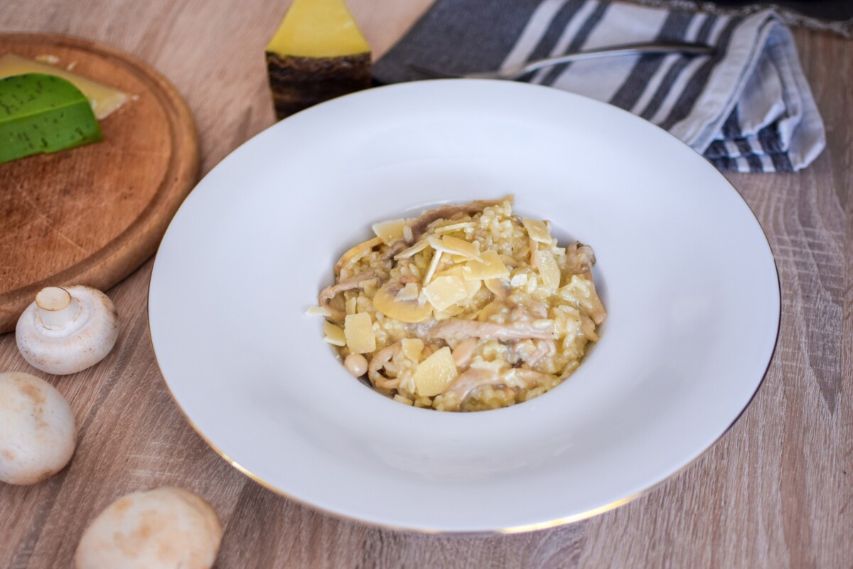 risotto de boletus