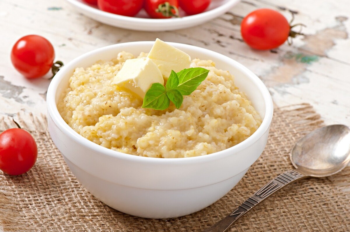 risotto de cuatro quesos