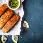 salmón en el air fryer