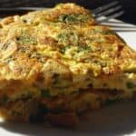 deliciosa tortilla de calabacin