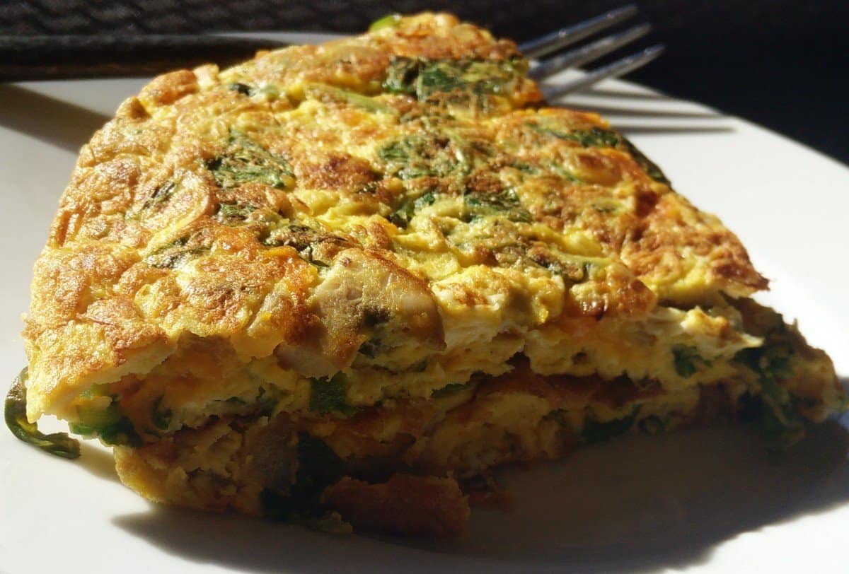 deliciosa tortilla de calabacin